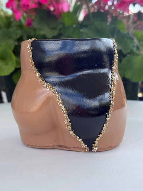 Gold Split Booty